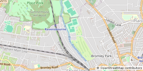 Map of Bromley