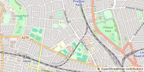 Map of Hove
