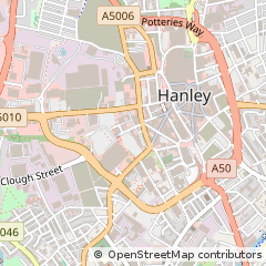 Map of Stoke-on-Trent