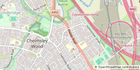 Map of Birmingham