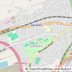 Map of Neath
