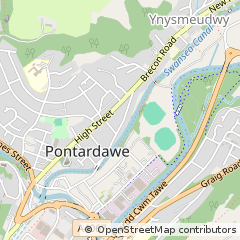 Map of Swansea