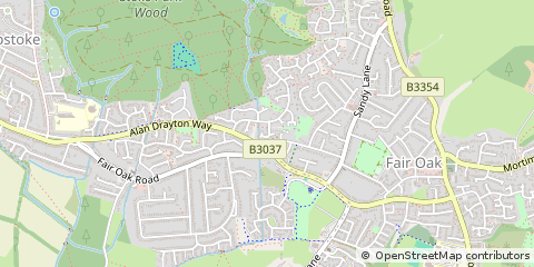 Map of Eastleigh