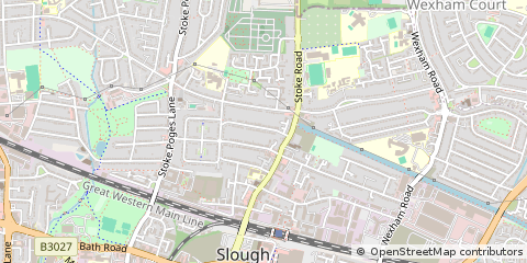 Map of Slough