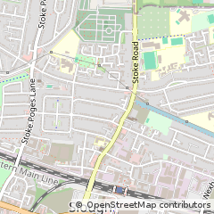 Map of Slough