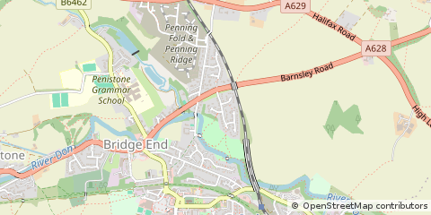 Map of Sheffield