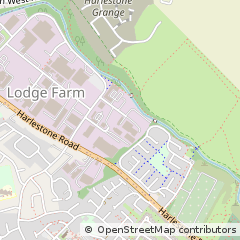 Map of Northampton