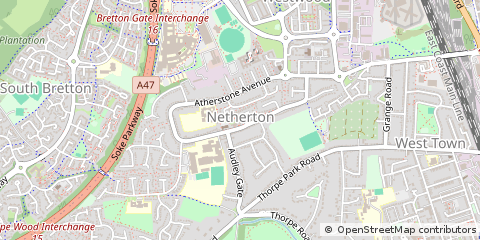 Map of Peterborough