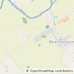 Map of Milton Keynes, Buckinghamshire