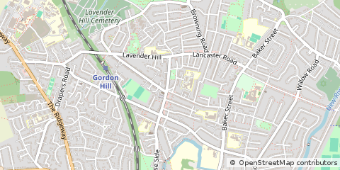 Map of Enfield