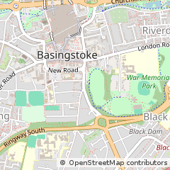 Map of Basingstoke