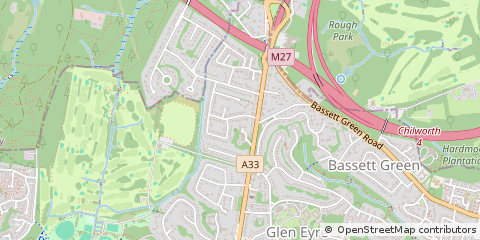 Map of Southampton