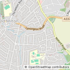 Map of NEW Milton, Hampshire