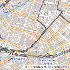 Map of Manchester