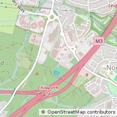 Map of Eastleigh, Hampshire
