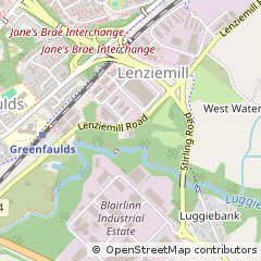 Map of Cumbernauld