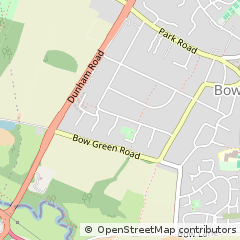 Map of Altrincham, North West England