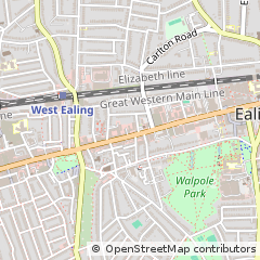 Map of London, Southall