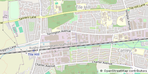 Map of Coventry