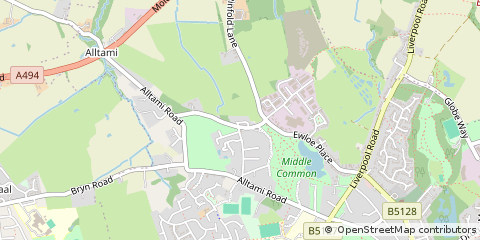 Map of Buckley, Flintshire