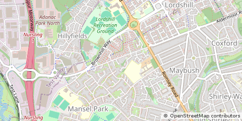 Map of Southampton