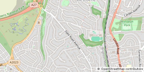 Map of Brighton