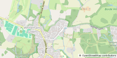 Map of Haywards Heath, West Sussex
