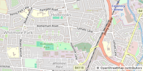 Map of Coventry