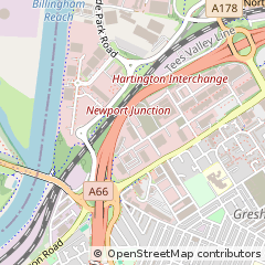 Map of Middlesbrough