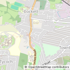 Map of Swansea