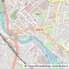 Map of Exeter, Devon