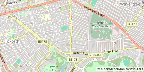 Map of Liverpool