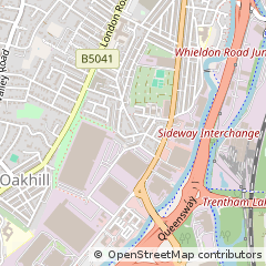 Map of Stoke-on-Trent