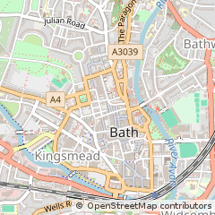 Map of Bath