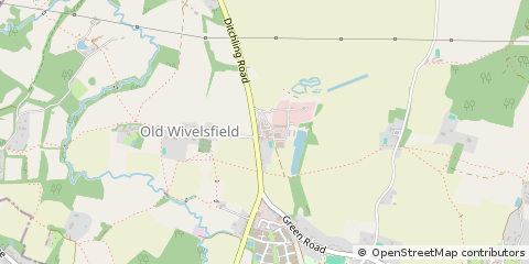 Map of Wivelsfield, East Sussex