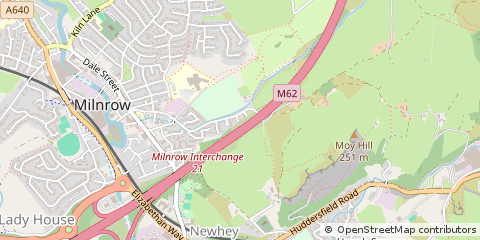 Map of Rochdale