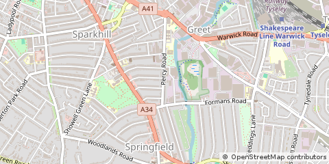 Map of Birmingham