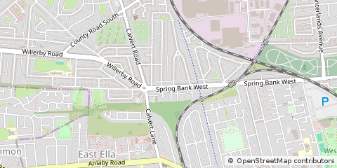 Map of Hull