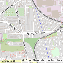 Map of Hull