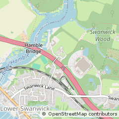 Map of Southampton, Hampshire