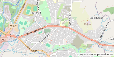 Map of Stoke-on-Trent