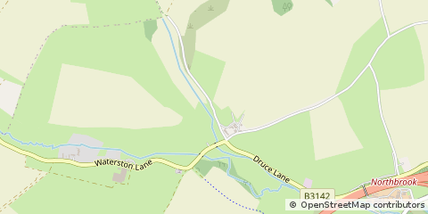 Map of Dorchester, Dorset