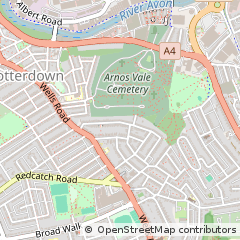 Map of Bristol, Avon