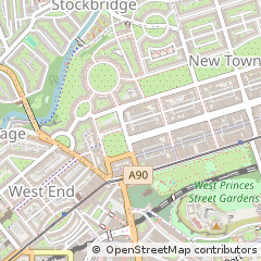 Map of Edinburgh