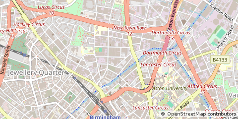 Map of Birmingham