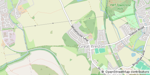 Map of Leeds, West Yorkshire