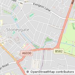 Map of Leicester