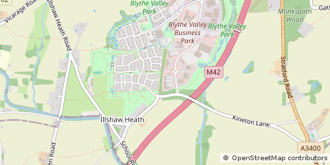 Map of Solihull