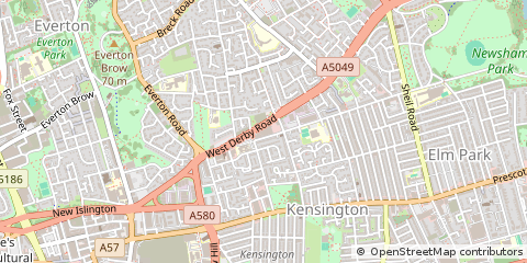 Map of Liverpool