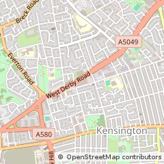 Map of Liverpool